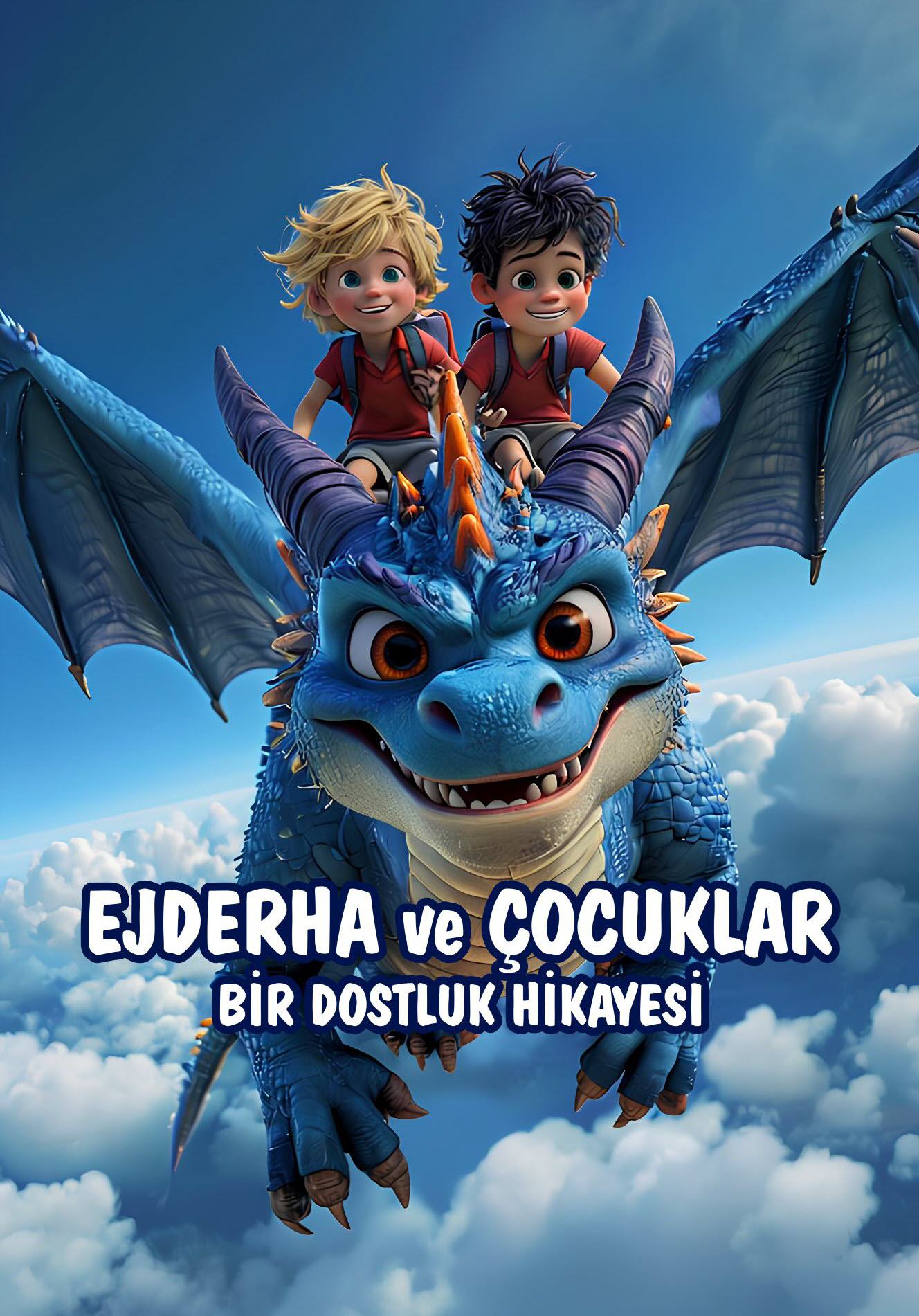 000_Kids_4-6_Hky_Ejderha Ve Cocuklar Bir Dostluk Hikayesi